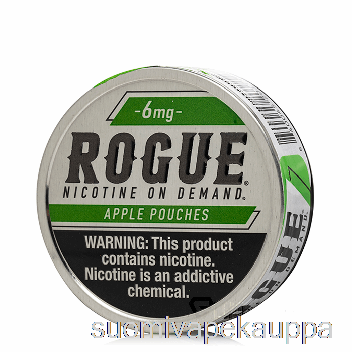 Vape Netistä Rogue Nikotiinipussit - Omena 6mg
